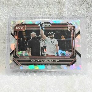 3/$25 Mint 2023 Panini Prizm Azamat Murzakonov Rookie Ice Prizm UFC Card 18!!